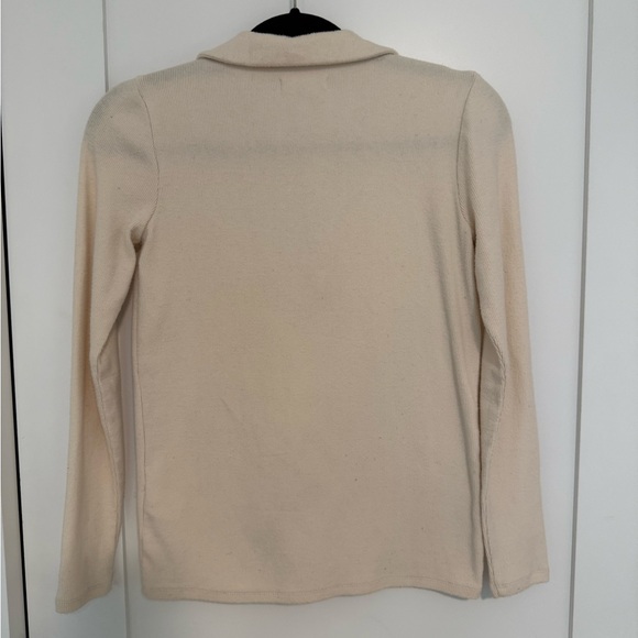 Madewell Plush Ribbed Polo Shirt - Picture 5 of 6